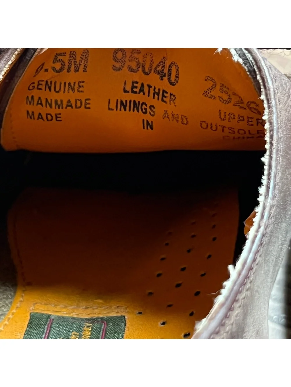 Vintage Y2K Timberland Brown Leather Derby Shoes Grunge Streetwear Classic